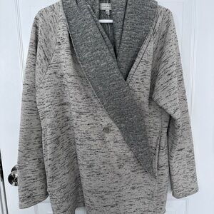 Lucky Brand Sweater Jacket Cardigan • One Button • Pockets